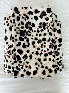 Betsey Johnson Leopard Print Duvet & 2 pillow shams
